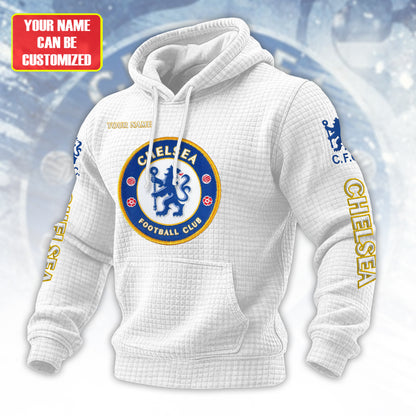 Personalized Chs Fabric Hooded Sweatshirt