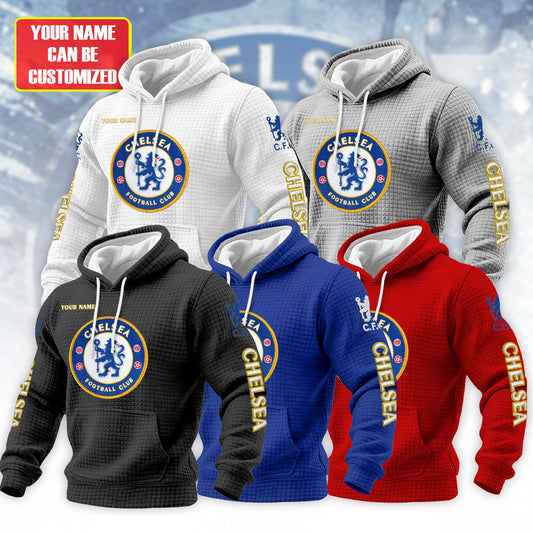 Personalized Chs Fabric Hooded Sweatshirt