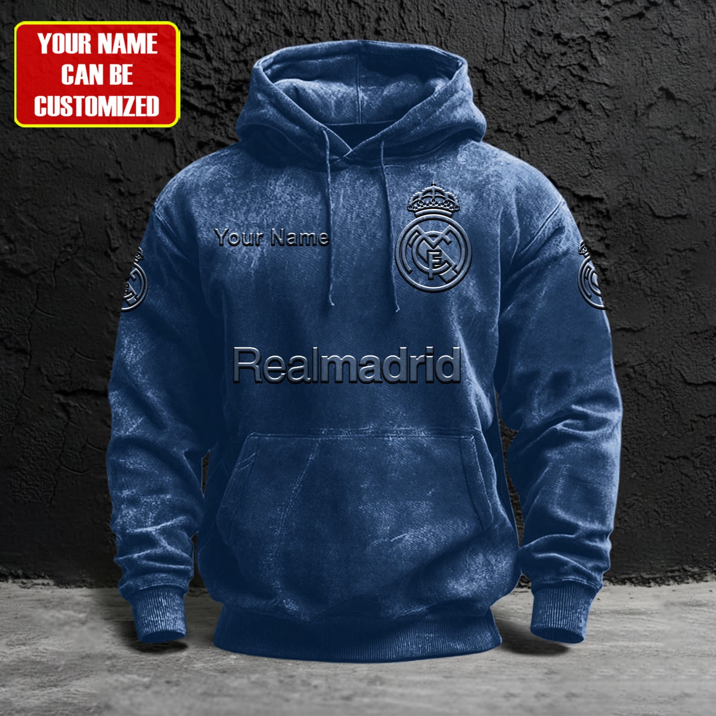 Personalized Real Brush Unisex Hoodie