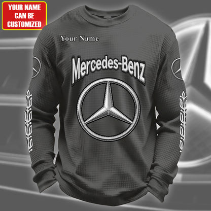 Personalized Merc Quilted Textur Unisex Sweater