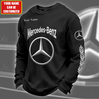Personalized Merc Quilted Textur Unisex Sweater