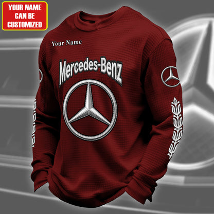 Personalized Merc Quilted Textur Unisex Sweater