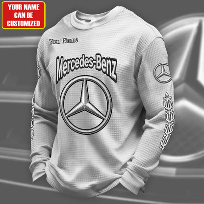 Personalized Merc Quilted Textur Unisex Sweater