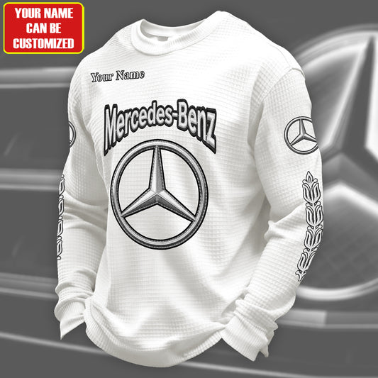 Personalized Merc Quilted Textur Unisex Sweater
