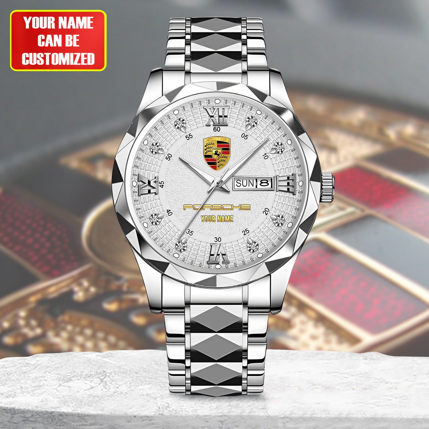 Personalized Pors Luxury Alloy Charley Watch