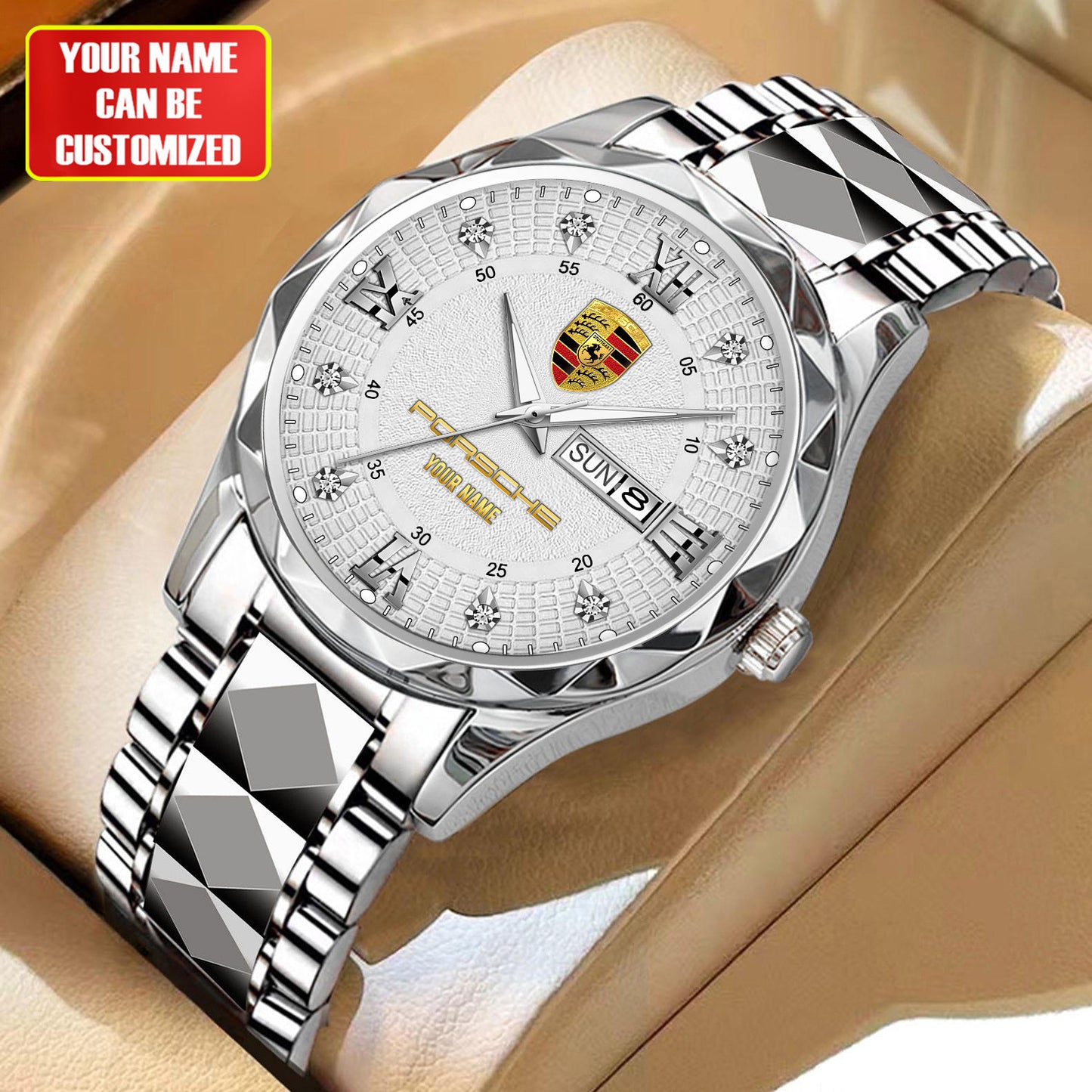 Personalized Pors Luxury Alloy Charley Watch