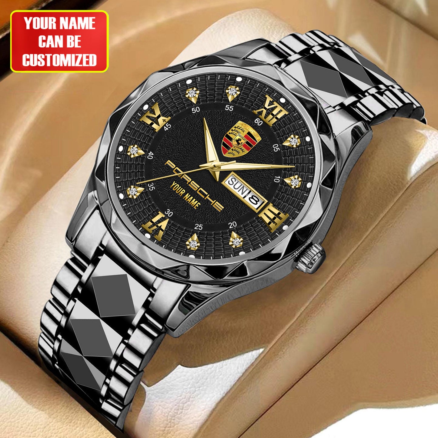 Personalized Pors Luxury Alloy Charley Watch