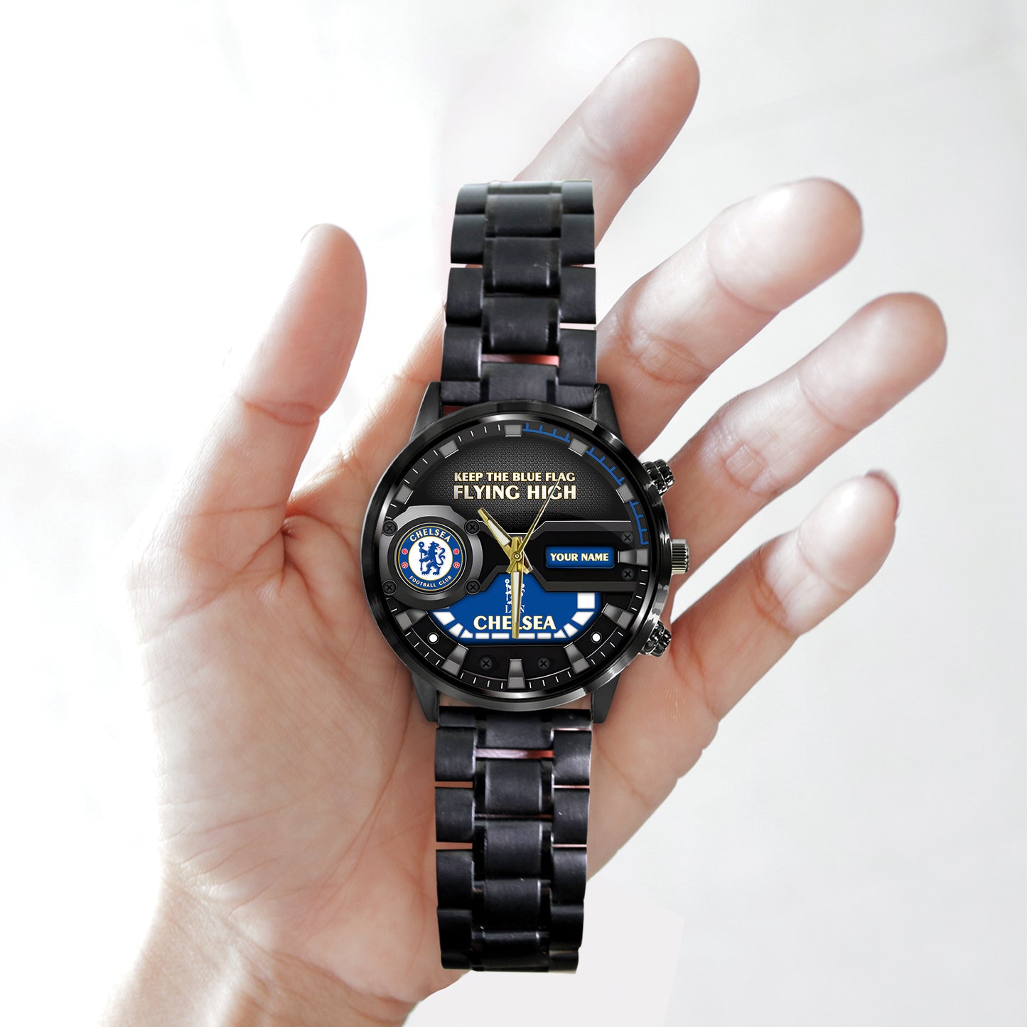 Personalized Chelsea Luxury Stainless Steel Watch