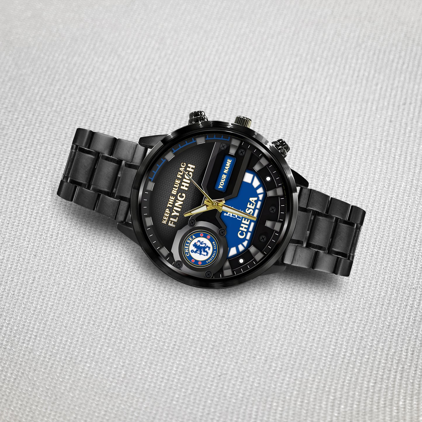 Personalized Chelsea Luxury Stainless Steel Watch