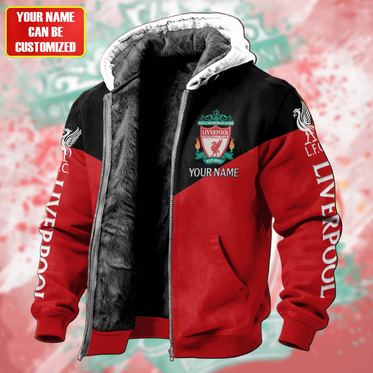 Personalized LVP Fleece inside Jacket V2