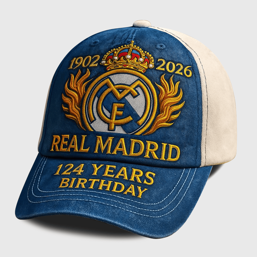 Real 124 Years Birthday Classic Cap