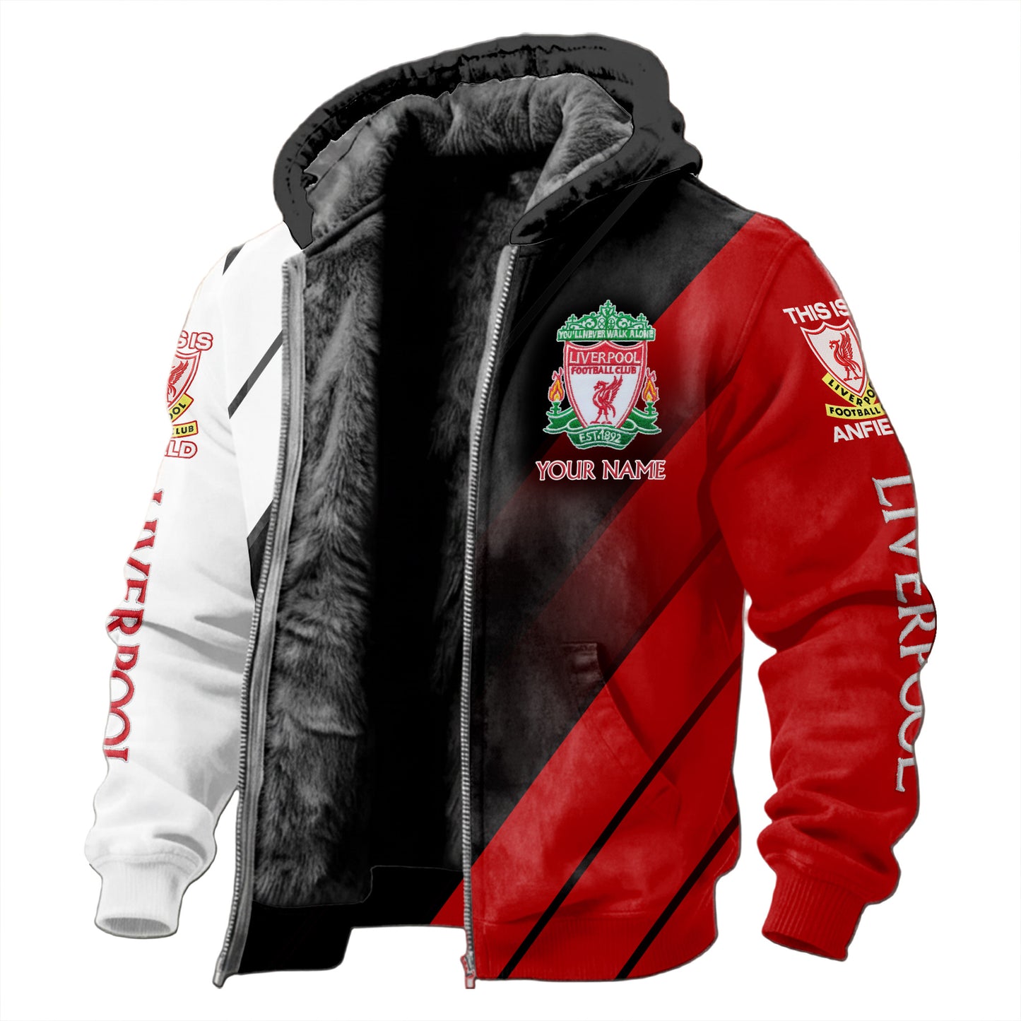 Personalized LVP Fleece inside Jacket V3