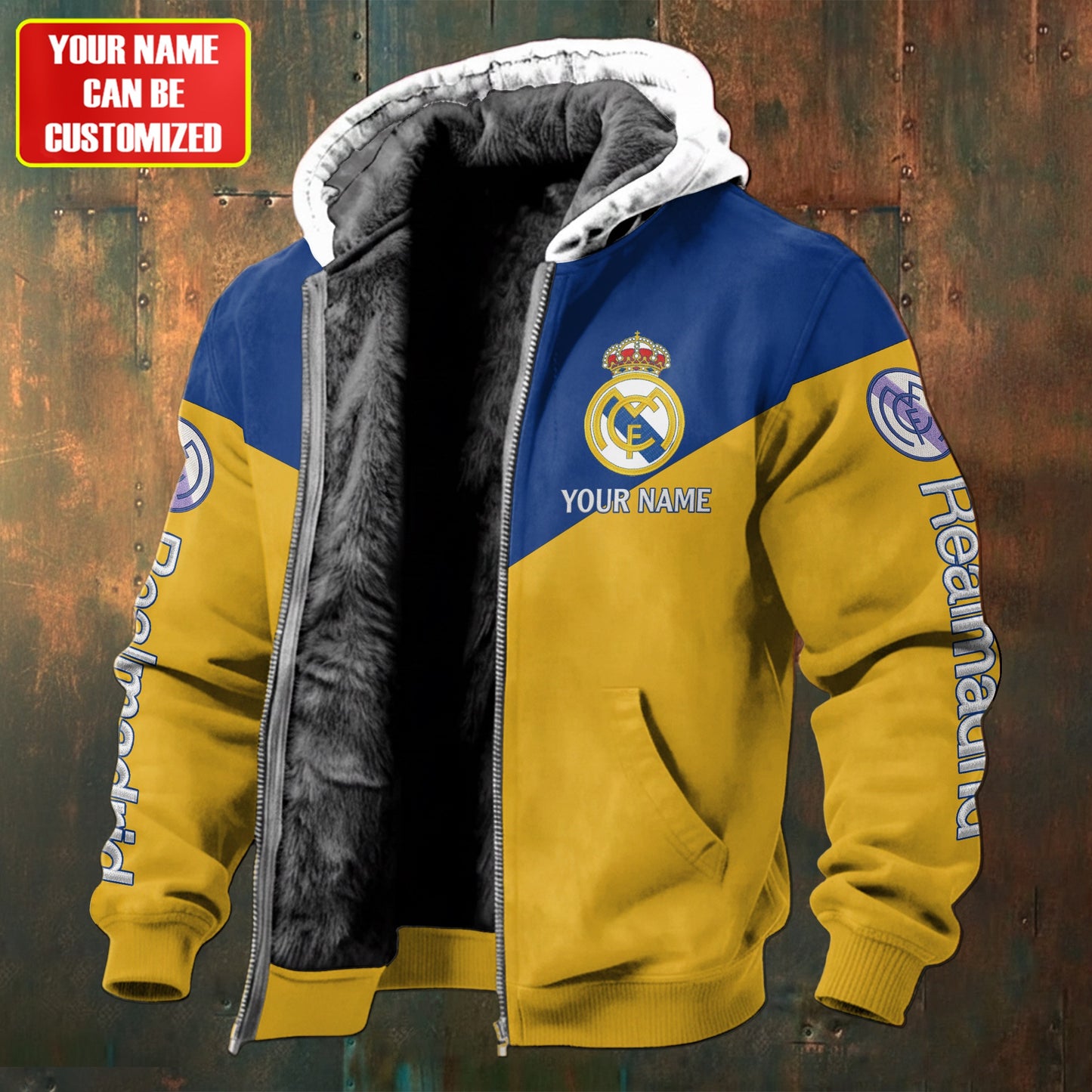 Personalized Real Fleece inside Jacket V2