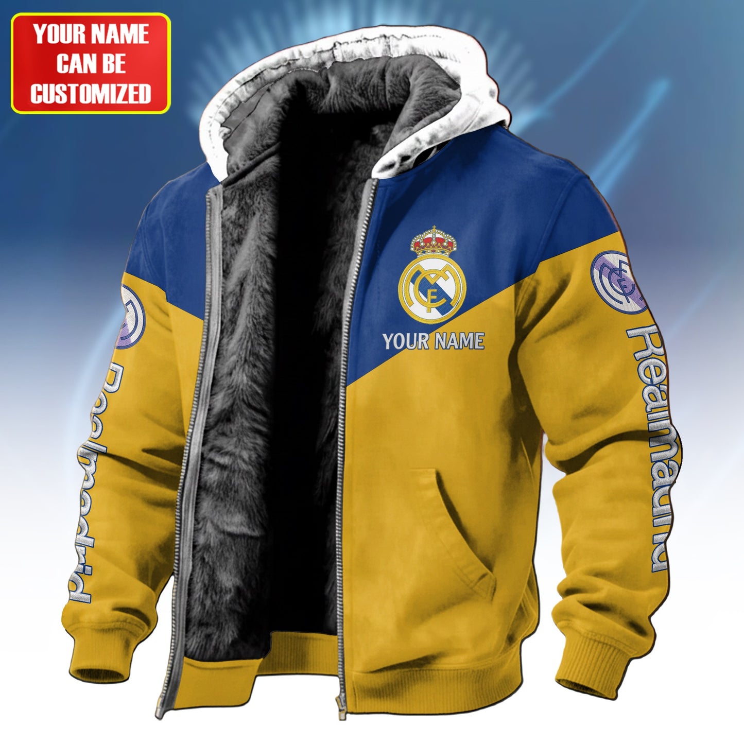 Personalized Real Fleece inside Jacket V2