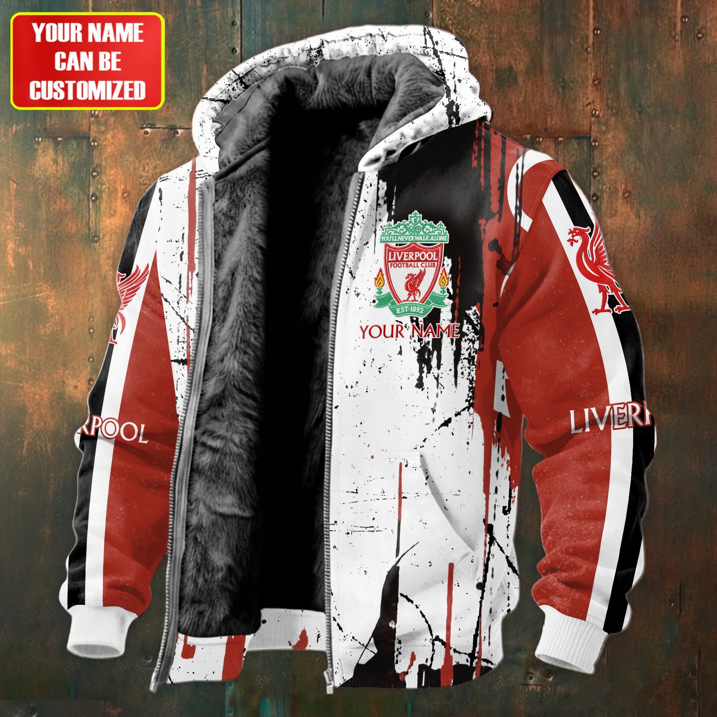 Personalized LVP Fleece inside Jacket V4
