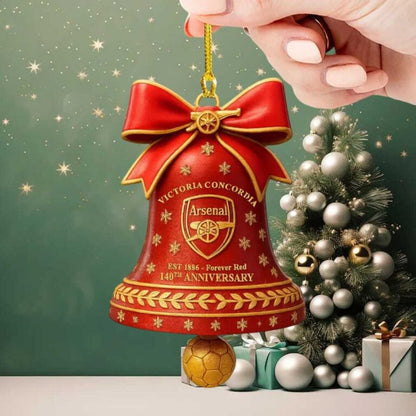 Jinger Arsenal 140th Anniversary Christmas Ornament V3