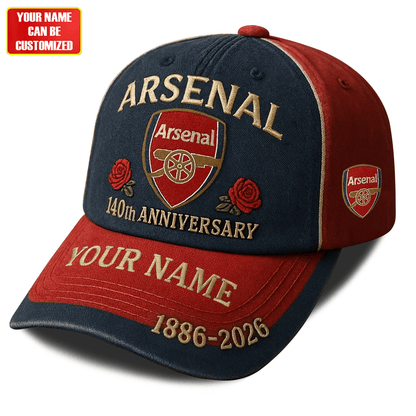 Personalized Arsenal 140th Anniversary Classic Cap