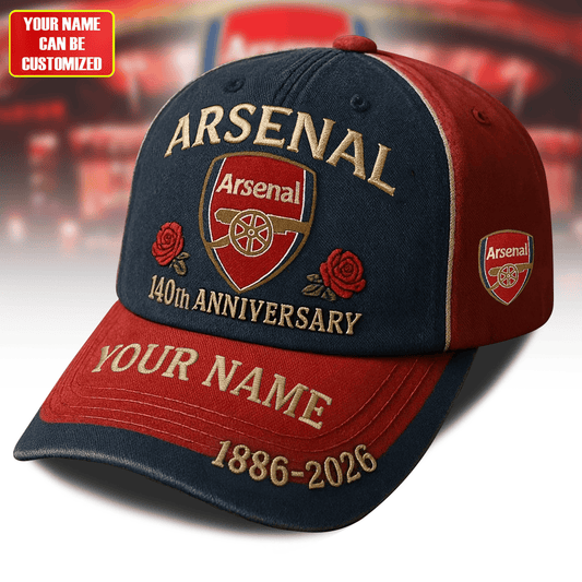 Personalized Arsenal 140th Anniversary Classic Cap