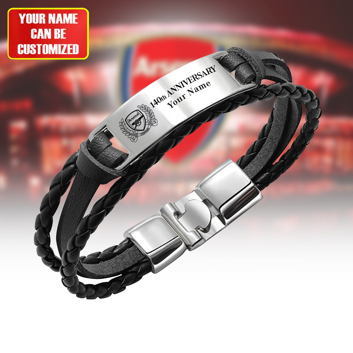 Arsenal Anniversary Personalized Handmade Bracelet Gift For Fans