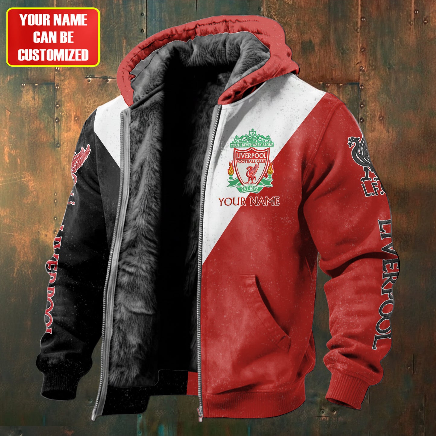 Personalized LVP Fleece inside Jacket V5