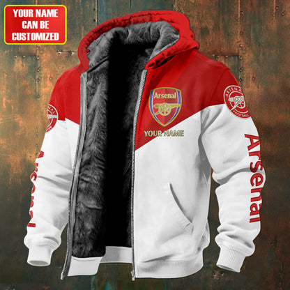 Personalized Arsenal Fleece inside Jacket V2