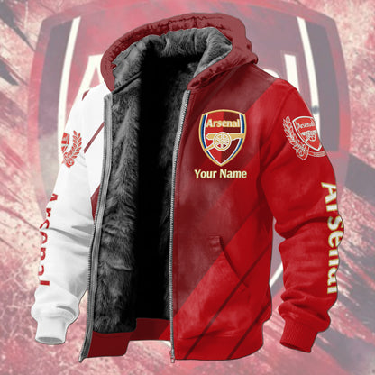 Personalized Arsenal Fleece inside Jacket V3