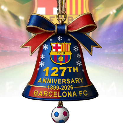 Jinger Barca FC 127th Anniversary Christmas Ornament