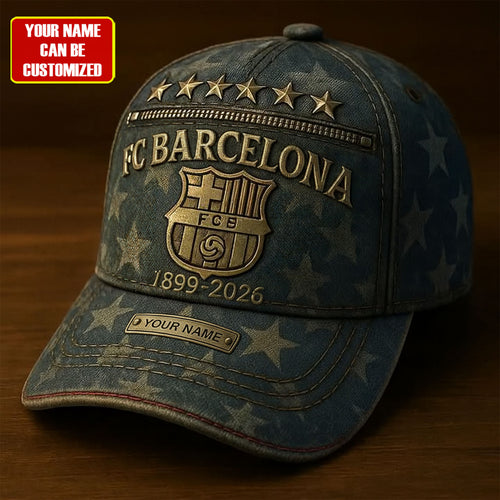 Personalized Barca FC Star Classic Cap