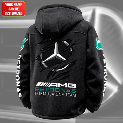 Personalized Merc AMG Petronas Warm Fleece Jacket