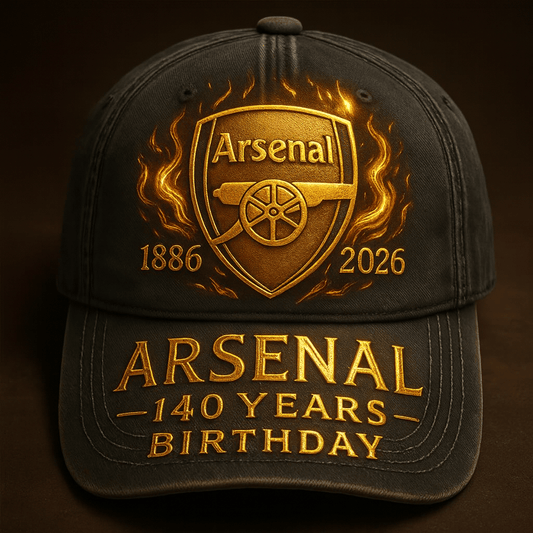Arsenal 140 Years Birthday Classic Cap