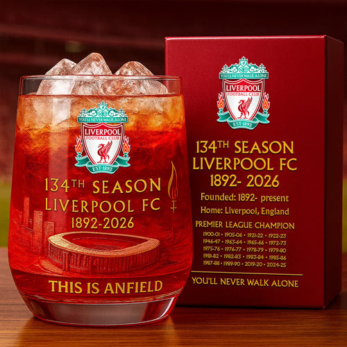 Personalized LVP 134 Years Anniversary Whisky , LVP Whiskey Glass V3