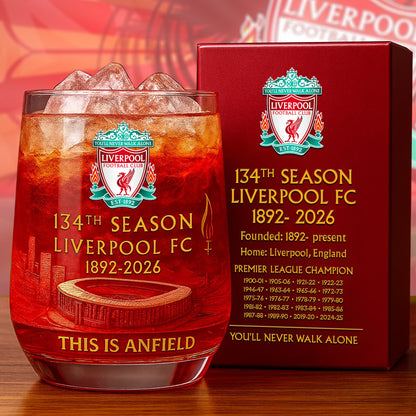 Personalized LVP 134 Years Anniversary Whisky , LVP Whiskey Glass V3