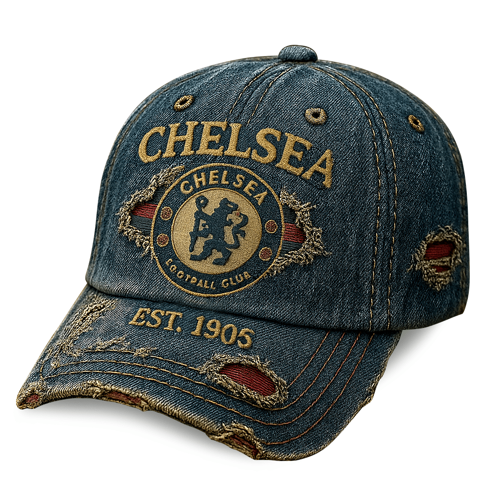 Chelsea 1905 Vintage Denim Cap