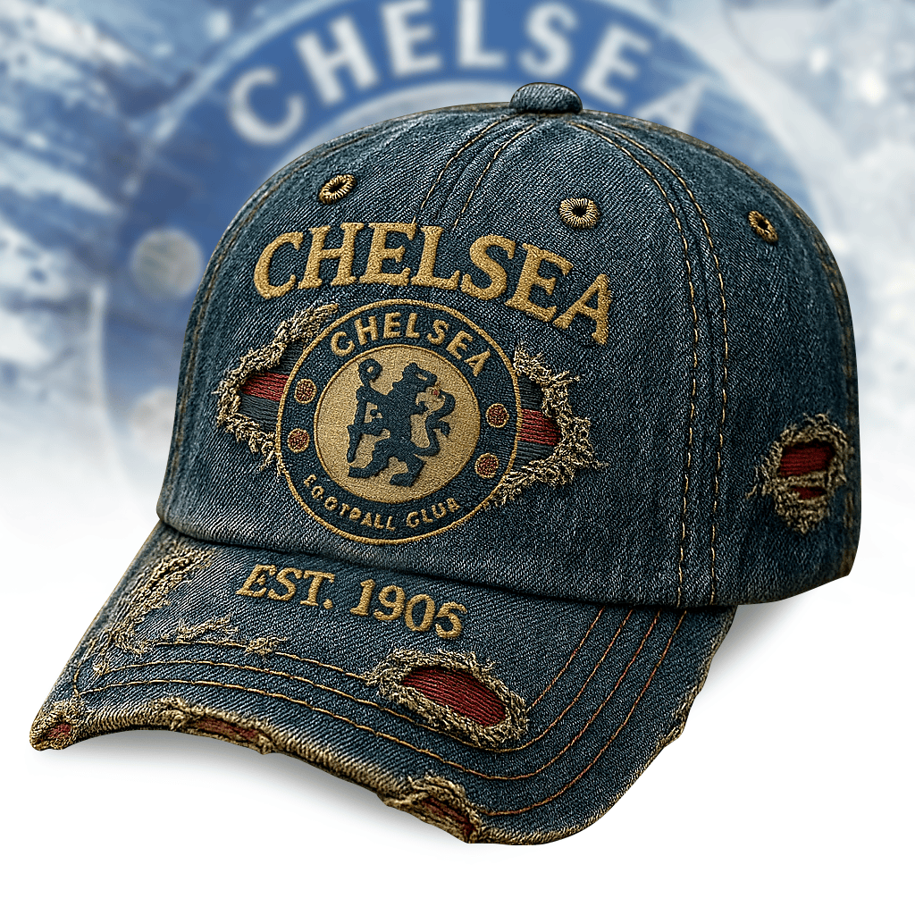 Chelsea 1905 Vintage Denim Cap