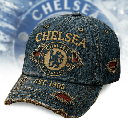 Chelsea 1905 Vintage Denim Cap