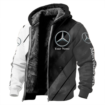 Personalized Merc Fleece inside Jacket V2