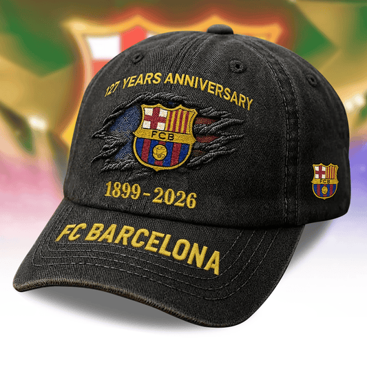 Personalized Barca FC 127 Years Anniversary Classic Cap