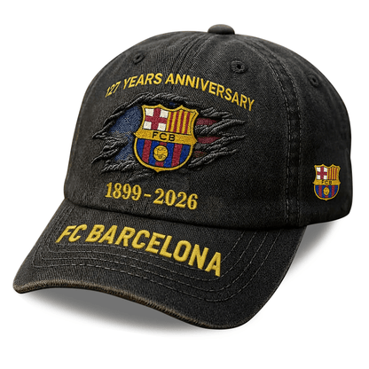 Personalized Barca FC 127 Years Anniversary Classic Cap