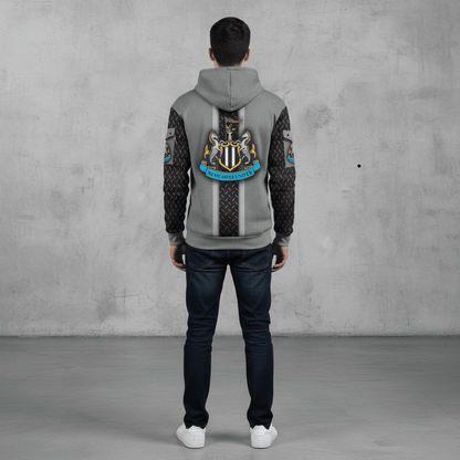 Personalized Newcastle 3D Half Zip-Hoodie