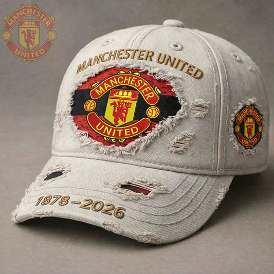 MU FC Denim Classic Cap V3 (1878-2026)