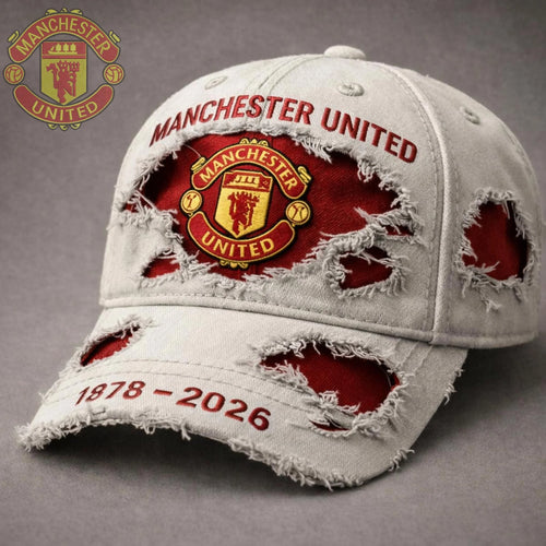 MU FC Denim Classic Cap V2 (1878-2026)