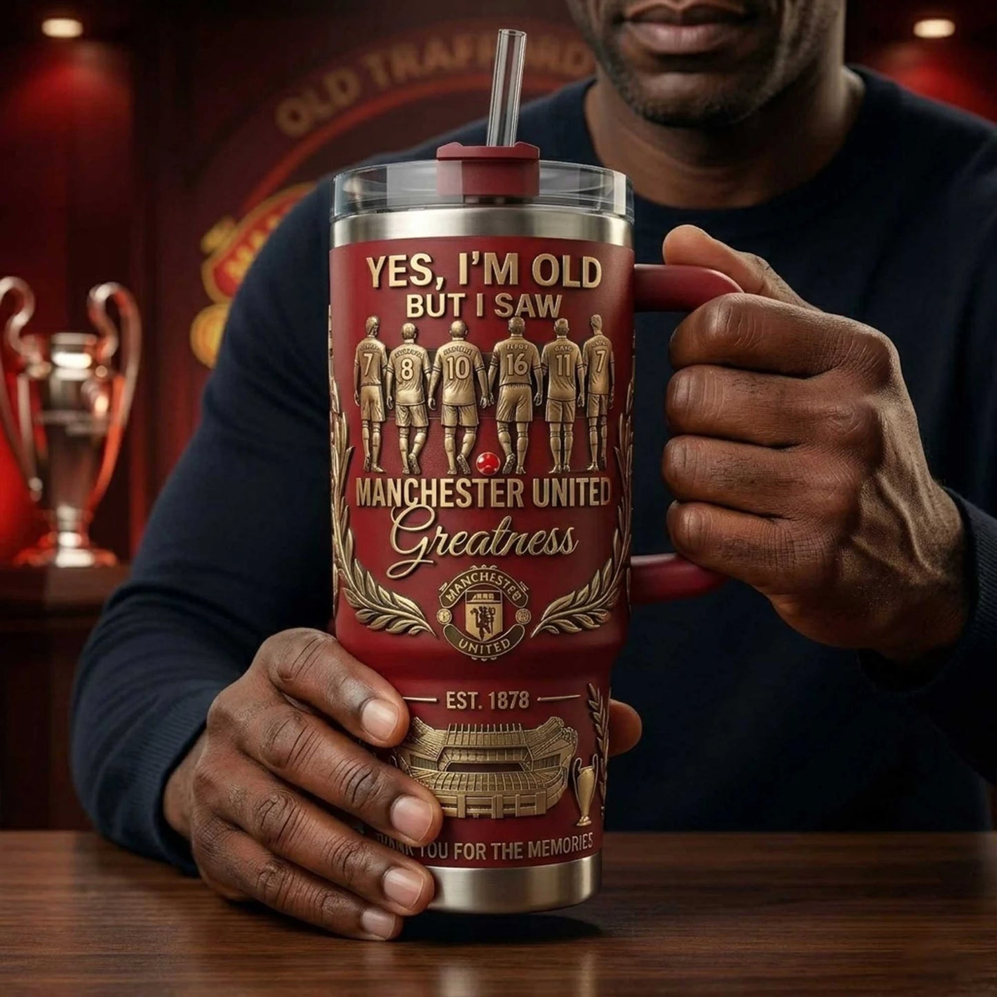 MU FC Memories Insulated Tumbler 30oz 40oz (1878-2026)