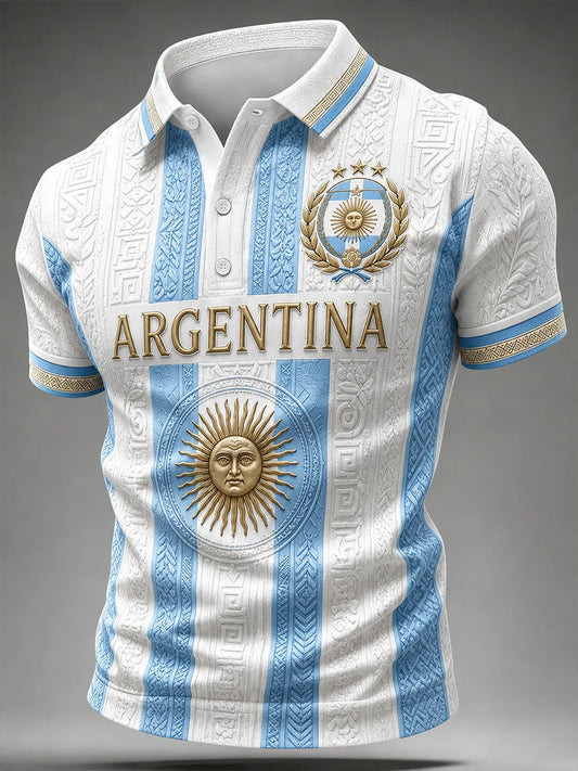 Personalized Argentina WC Sport 3D Full Printing Set ,Shirt , Hoodie , Short , Polo ,hawaii V4