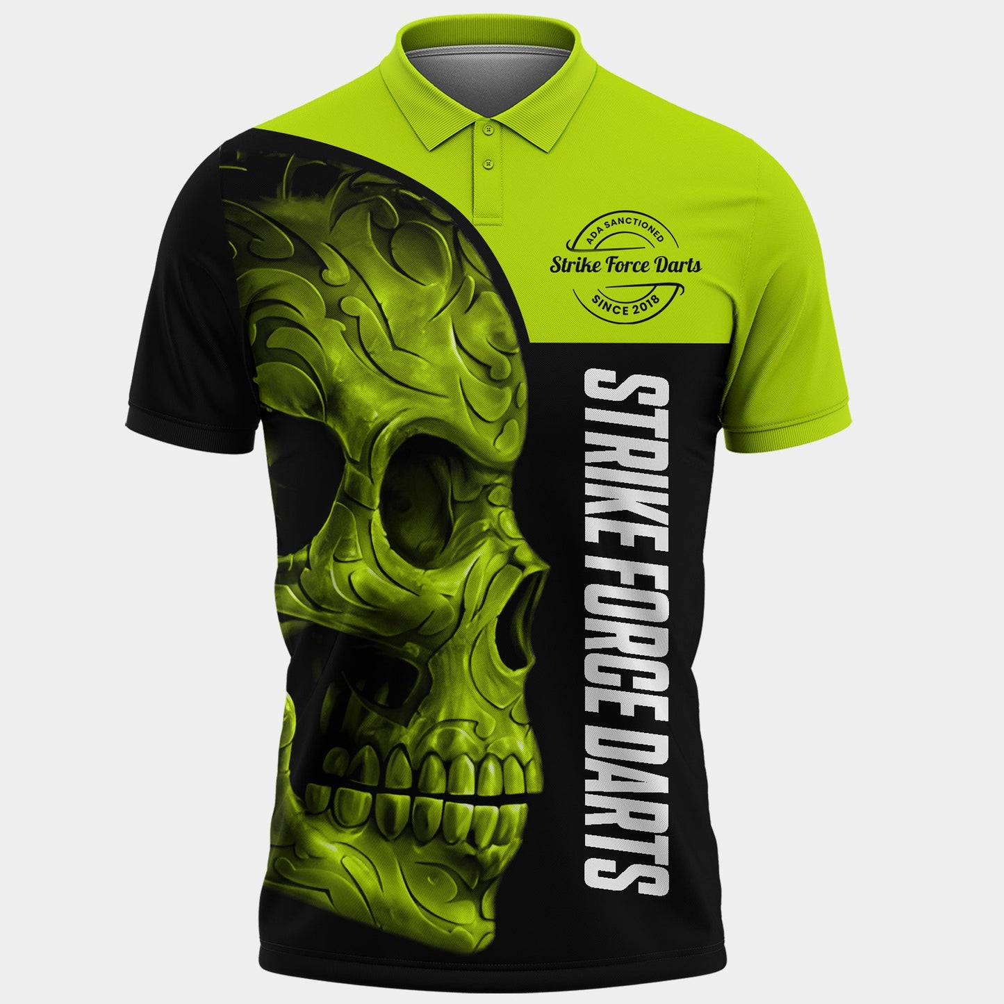 Personalized Strike Force Darts Jersey Collar Shirt