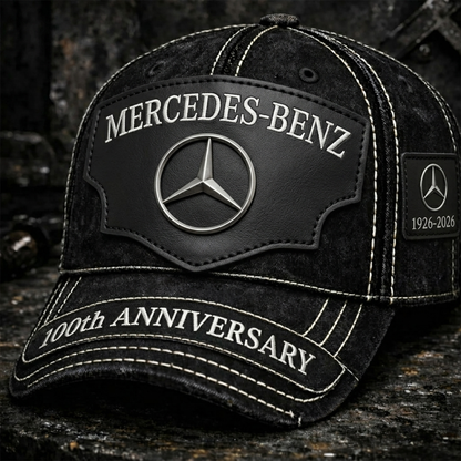 Merc Leather Premium 100th Anniversary Classic Cap (1926-2026)
