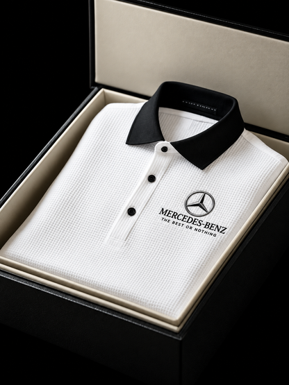 Personalized Merc Waffle Knit 2026 Polo Shirt