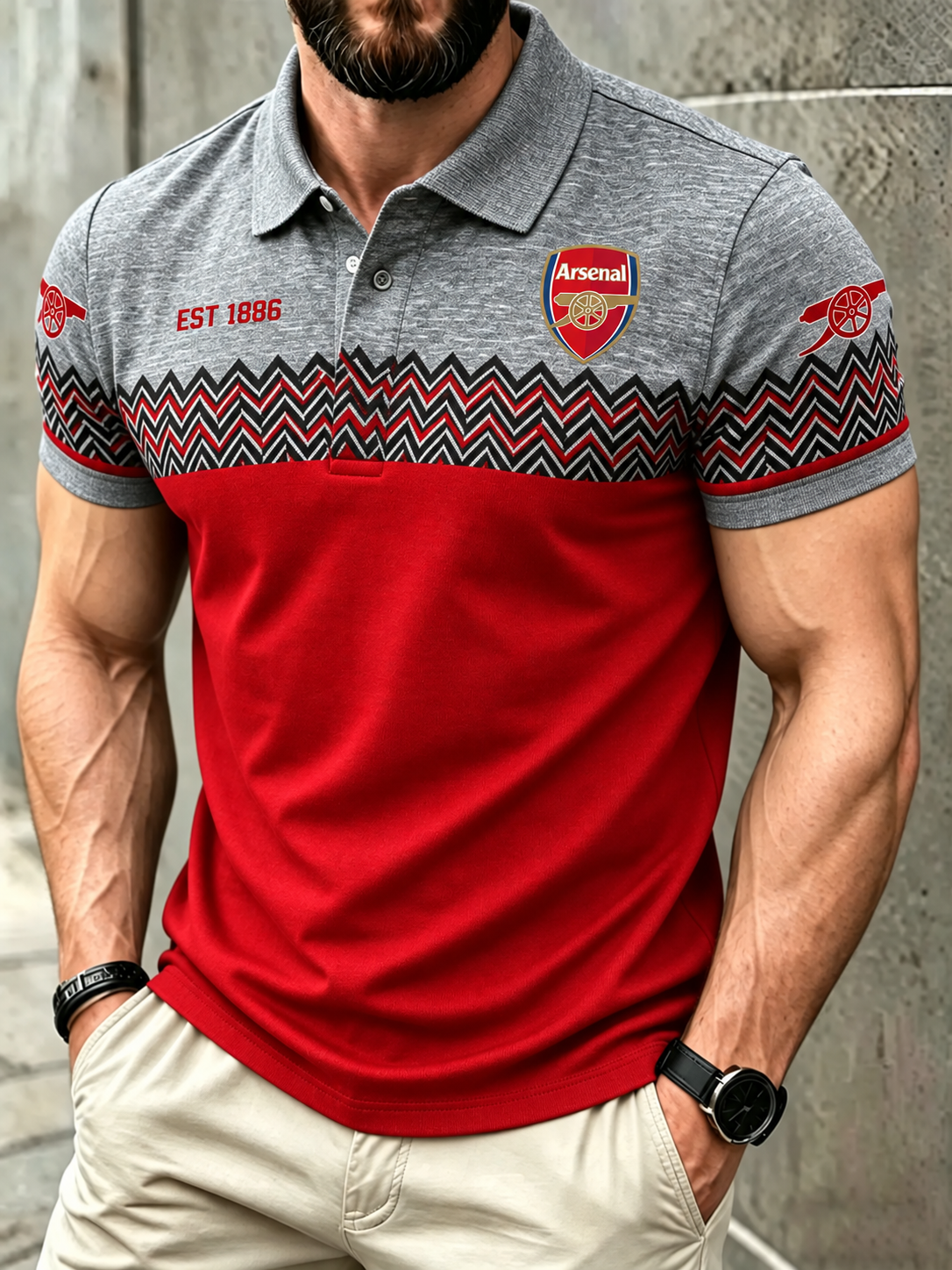 Personalized Arsenal Classic Business 3D Full Printing Set , Shirt , Hoodie , Short , Polo , hawaii