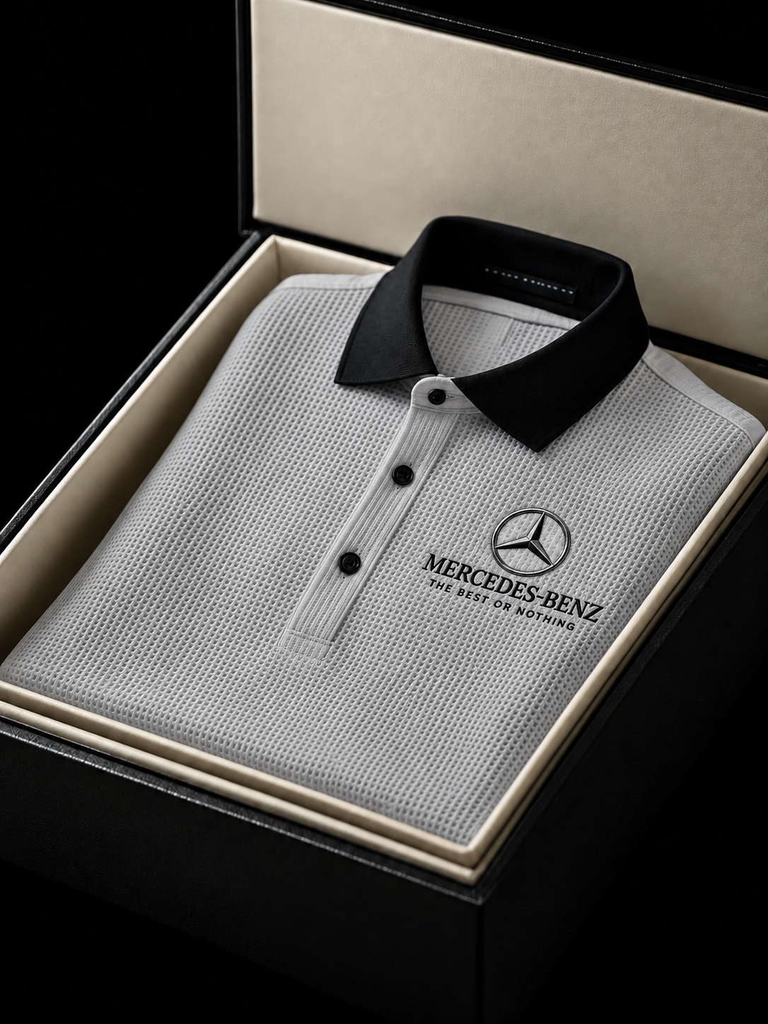 Personalized Merc Waffle Knit 2026 Polo Shirt
