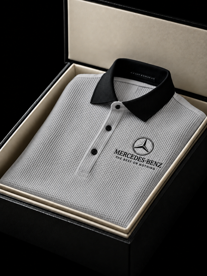 Personalized Merc Waffle Knit 2026 Polo Shirt