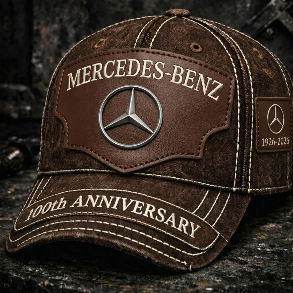 Merc Leather Premium 100th Anniversary Classic Cap (1926-2026)